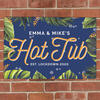 Hot Tub Personalised Metal Sign